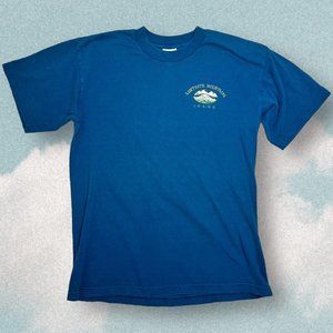 Blue Sawtooth Mountains Idaho tee